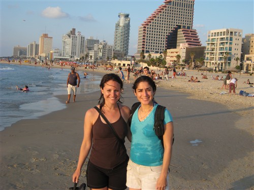 02 Tina & Saba on the beach in Tel Aviv.jpg